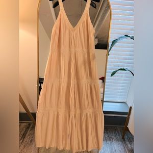 zara knit dress with race detail